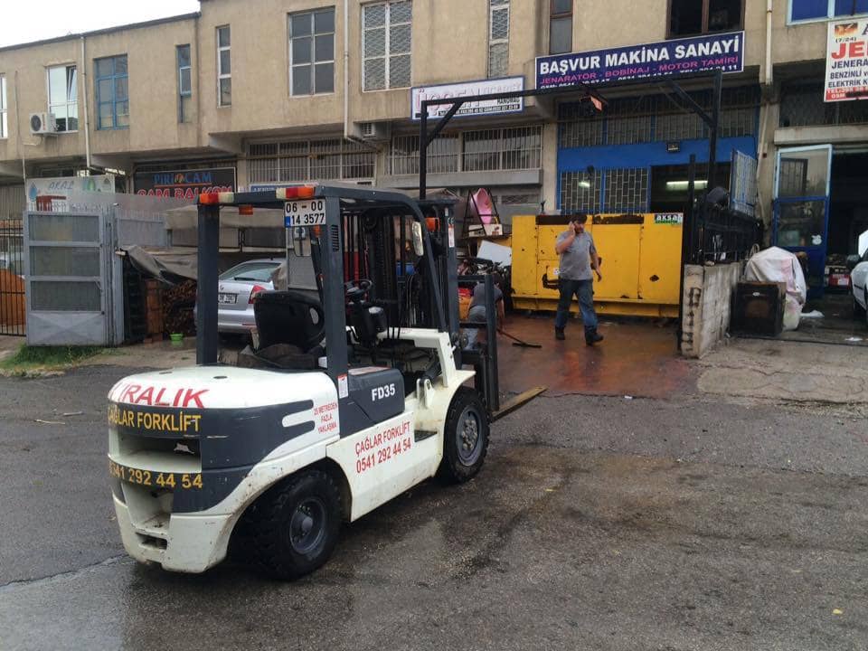 Ankara forklift kiralama — Çağlar Forklift hakkımızda